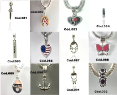 Mega Promoção 6 Berloque Charms Prata Maciça 925 - comprar online