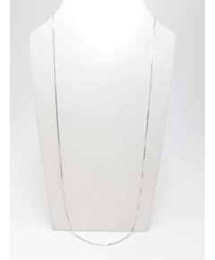 Corrente Prata 925 Veneziana Fina 60 Cm 1,5mm - loja online
