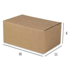 25 Caixas Papelão Mercado Envios - Sedex Correios 16x11x6 na internet