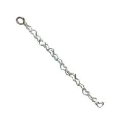 Extensor Prata Legítima 925 Coração 10 Cm