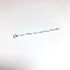 Extensor Prata Legítima 925 Coração 10 Cm - comprar online