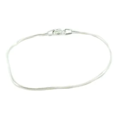Pulseira 15cm Prata Legitima 925 Fina Rabo De Rato