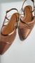 Slingback Hera Telado Cobre - Raquel Rossi Store