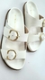 Sandália Papete Nice Off White - comprar online