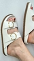 Sandália Papete Nice Off White