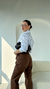 Calça Marjorie Marrom - comprar online