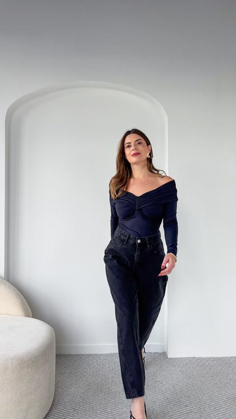 Blusa Luany Preta - comprar online