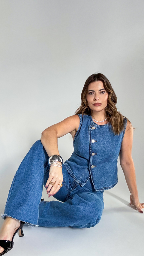 Colete Jeans Nina - comprar online