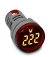 Voltímetro Digital 22mm Verde de 20-500Vca - AD22-22VS-G - loja online
