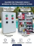 Quadro de Comando Inteligente Wi-Fi para Piscina (Hidro + Filtro + Ozônio + RGB) até 2CV