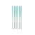 Vela Palito Azul Respingos Brancos - c/6 unid. - comprar online