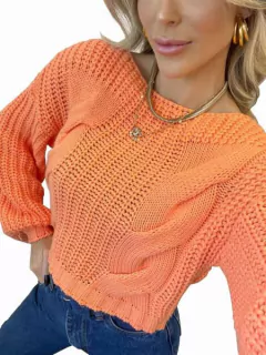 Cropped Manga Larga - comprar online