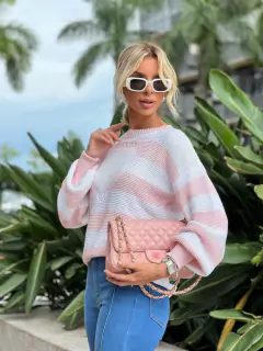 Blusa Tricot Coração