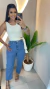 CROPPED REGATA AMARRAÇÃO - Chic by Pryscila Moreira