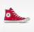 TÊNIS ALL STAR CANO ALTO VERMELHO/BRANCO
