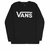 MOLETOM VANS CLASSIC CREW INFANTIL PRETO