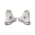 TÊNIS CHUCK TAYLOR ALL STAR CANO ALTO JUVENIL BRANCO/MARINHO - Eco Skateshop  Frete Grátis  Acima de  R$ 499,00 em Compras 
