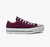 TENIS CHUCK TAYLOR ALL STAR LIFT BORDO/PRETO/BRANCO