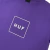CAMISETA HUF ESSENTIALS BOX LOGO TEE II ROXO - comprar online