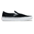 TÊNIS VANS SLIP-ON PRETO E BRANCO SKATE