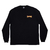 CAMISETA MANGA LONGA THRASHER FLAME DOT LS PRETA