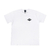 CAMISETA THRASHER MASCULINO HURRICANE / BRANCO