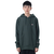 MOLETOM CHAMPION REVERSE WEAVE C LOGO GROUND GREEN - comprar online