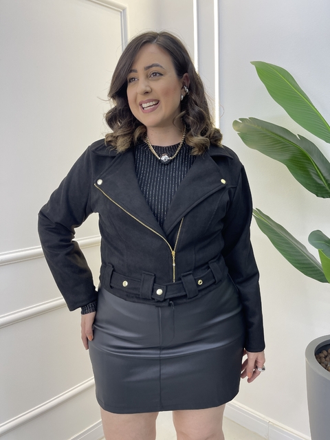 JAQUETA SUEDE PLUS - comprar online