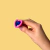 Plug Anal M - Silicone Pink com coração Azul - loja online