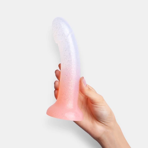 Dildo Go Play Star Laranja - 17,5 x 3,3 cm