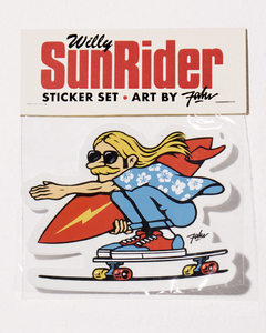 Willy Sticker Set