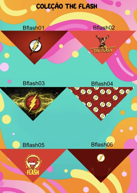 Bandanas the flash 12 unidades