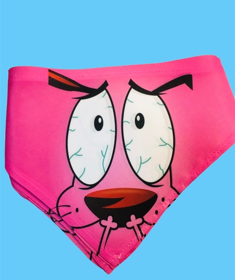 Bandanas Coragem o Cão covarde 10 unidades