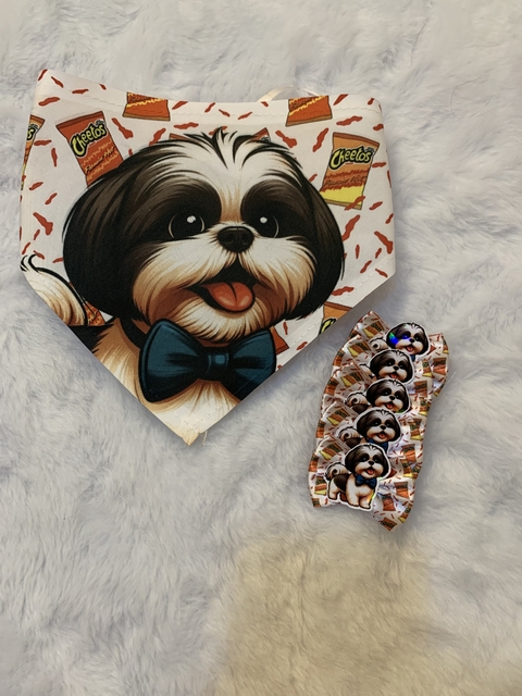 Conjunto bandanas + laços 5 conjuntos - comprar online