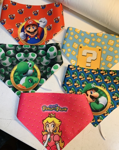 Bandana Mario 10 unidades