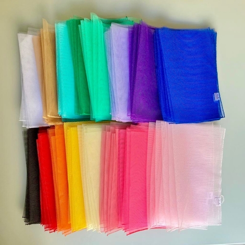 Kit 30 Embalagens de Filó (cores sortidas)