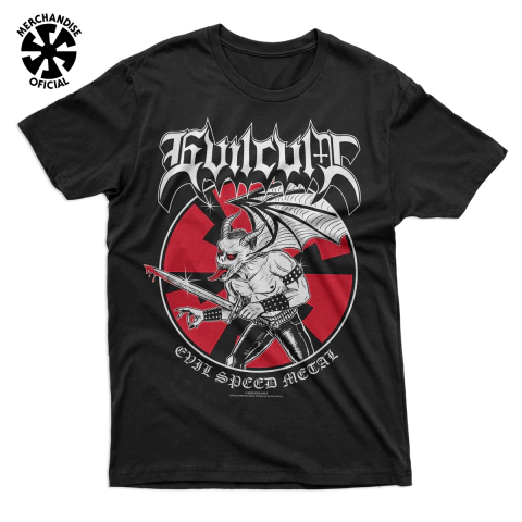Evilcult "Evil Speed Metal" Official Black T-shirt