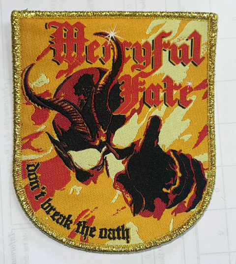 Woven patch Mercyful Fate "Don't Break the Oath" - comprar online