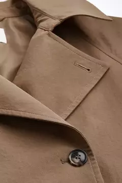 Abrigo trench de doble botonadura H&M - comprar online