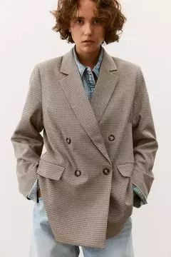 Blazer doble botonadura H&M - tienda online