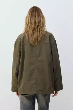 Campera Oversize de lona H&M - Ceci Scotti