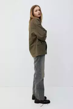 Campera Oversize de lona H&M - tienda online