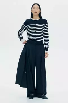 Cardigan en punto fino H&M Rayas en internet