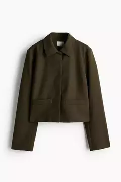 Chaqueta con cuello H&M