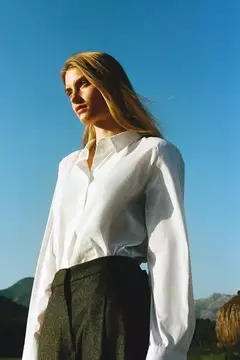 Camisa en mezcla de Algodón H&M en internet