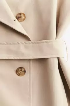 Abrigo trench doble botonadura en internet