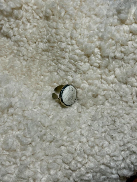 Anillo de asta y alpaca en internet