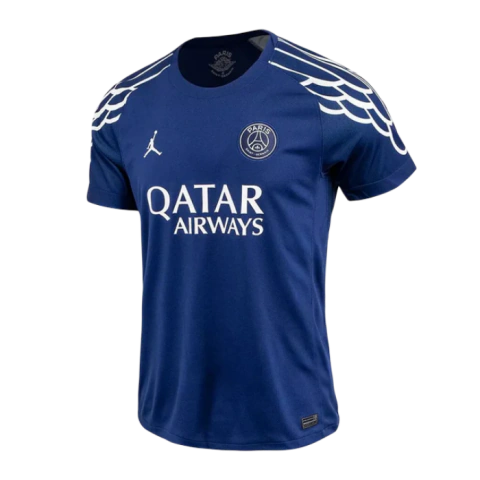 Camisa do PSG Fourth 2024/25 Torcedor Jordan Masculina - Azul Escuro