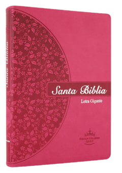 Biblia Reina Valera 1960 Grande Letra Gigante Imitación Piel Rosa [RVR086cLGiPJR] - comprar en línea