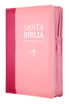 Biblia Reina Valera 1960 bolsillo Letra Grande Imitación Piel Rosa Rosa [RVR046cLSGIPJRZTIPU] - tienda en línea